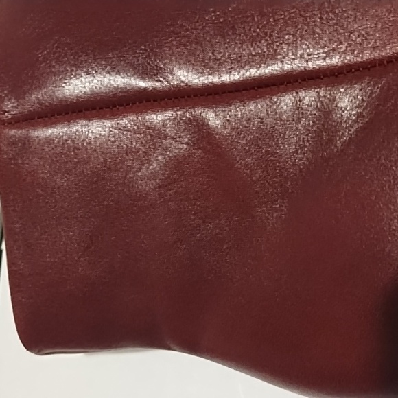 Ecco women's square toe ankle boots size 41(10-10.5) burgundy new - Picture 12 of 12